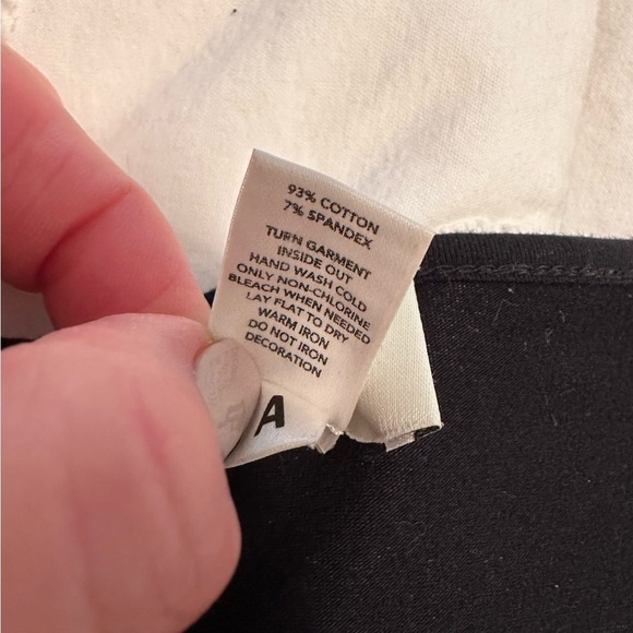 LOFT Black Long Sleeve Beaded Top - Picture 9 of 13